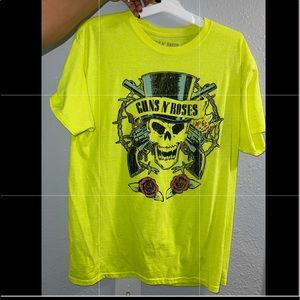 Yellow Guns and Roses shirt
